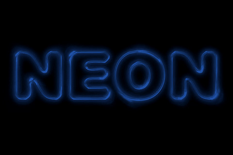 Simulare una scritta luminosa al Neon con Photoshop